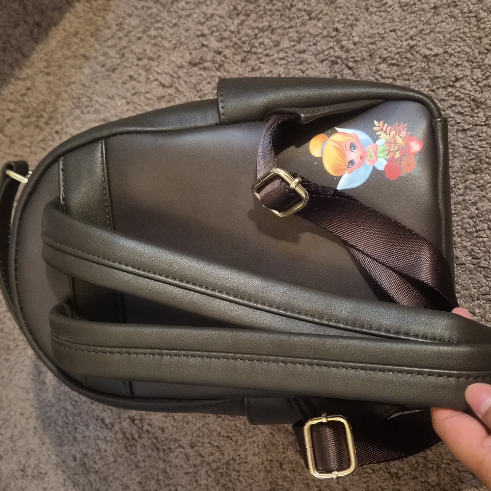 Loungefly Disney Peter Pan Floral Mini Backpack - Picture 2 of 3